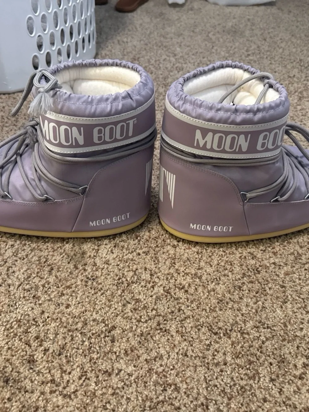 Moon boots and Kate Spade bag - Branding